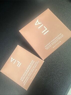 ILIA Blush and Highlighter